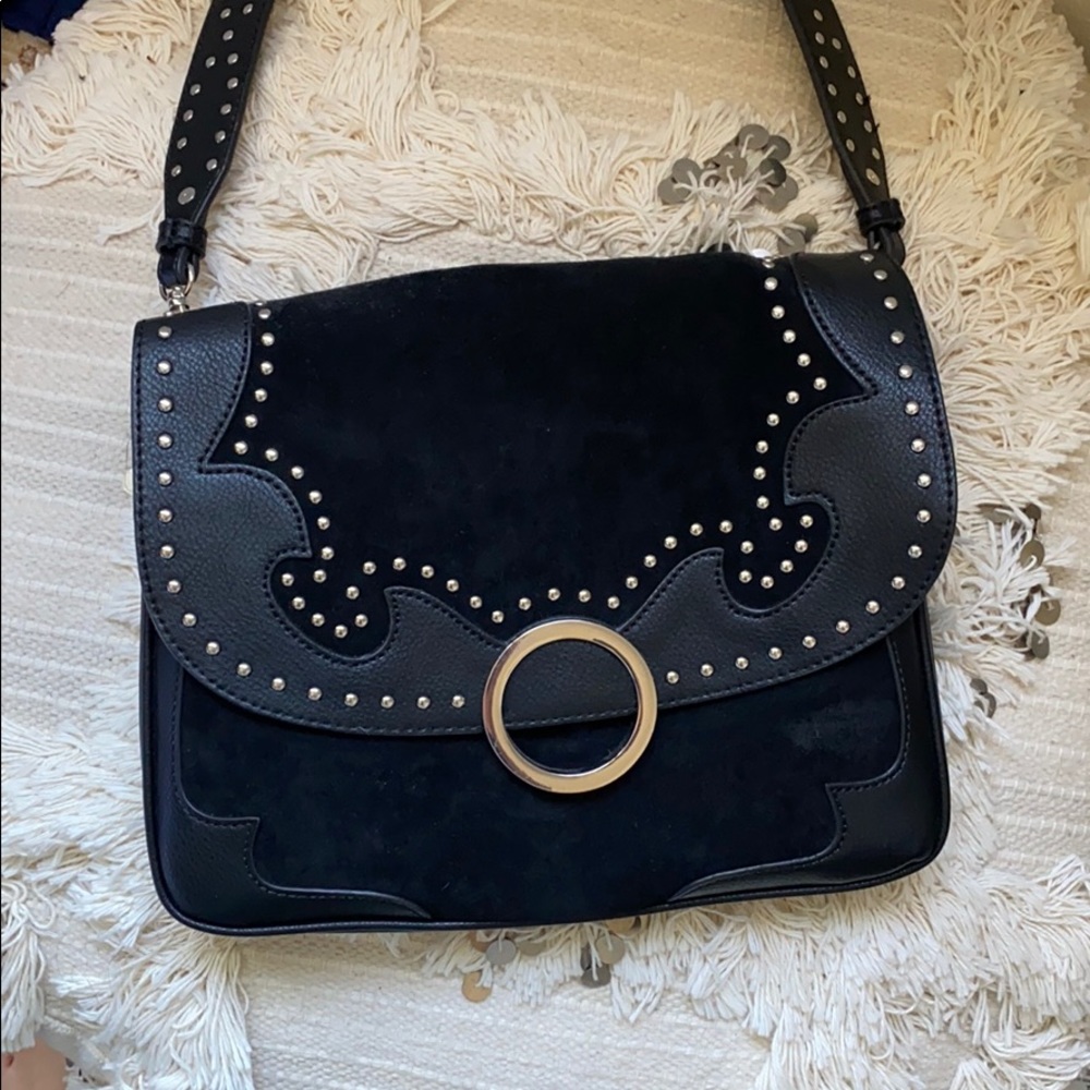 Aldo Black stuffed bag